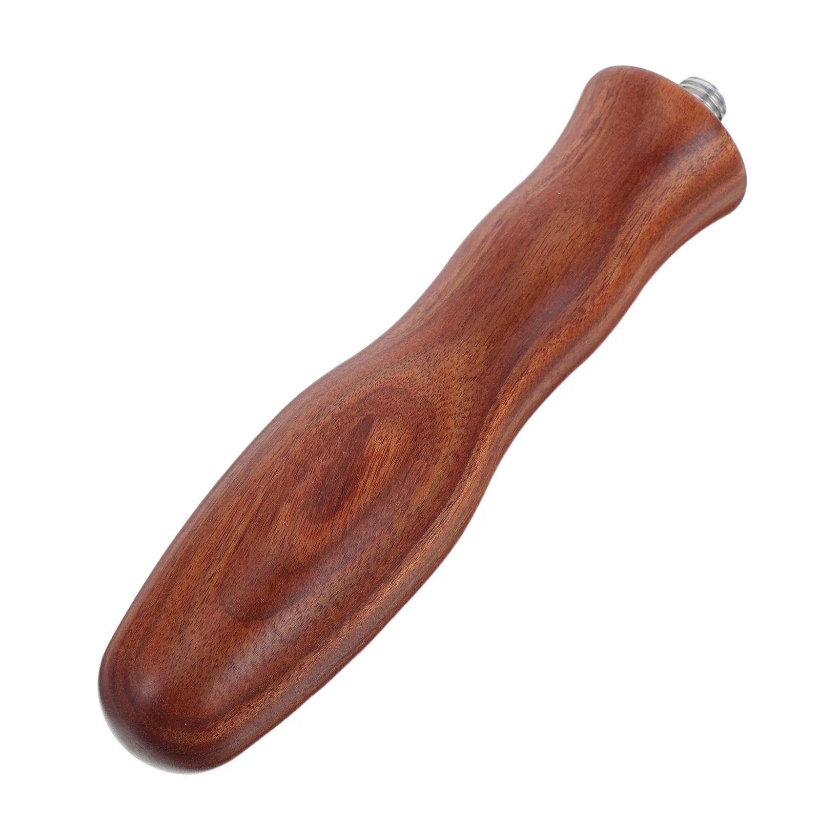 Wood Coffee Machine Handle Replacement for Espresso Portafilter Natural Wood Grain Texture Ergonomic Design Heat Resistant
