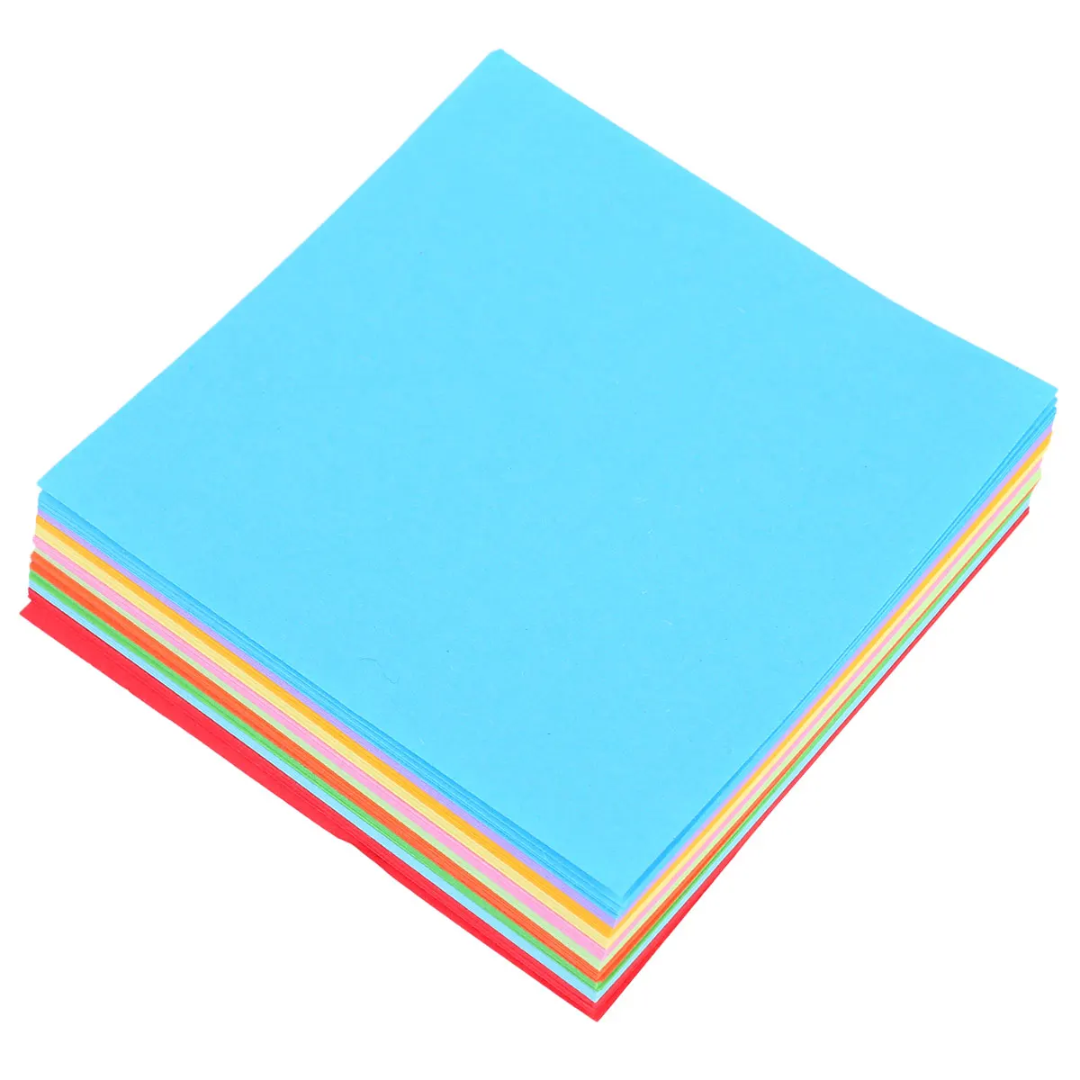

400pcs Origami Paper Double Sided Colorful Foldable DIY Crafts Kids Art Project Safe Eco Friendly Decorative Sheet