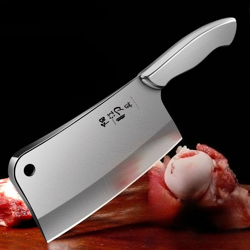 Stainless steel Kitchen Bone Cutting knife Home Heavy-duty Bone Chopper Knife Cooking tool Butcher Special Bone Chopping knife