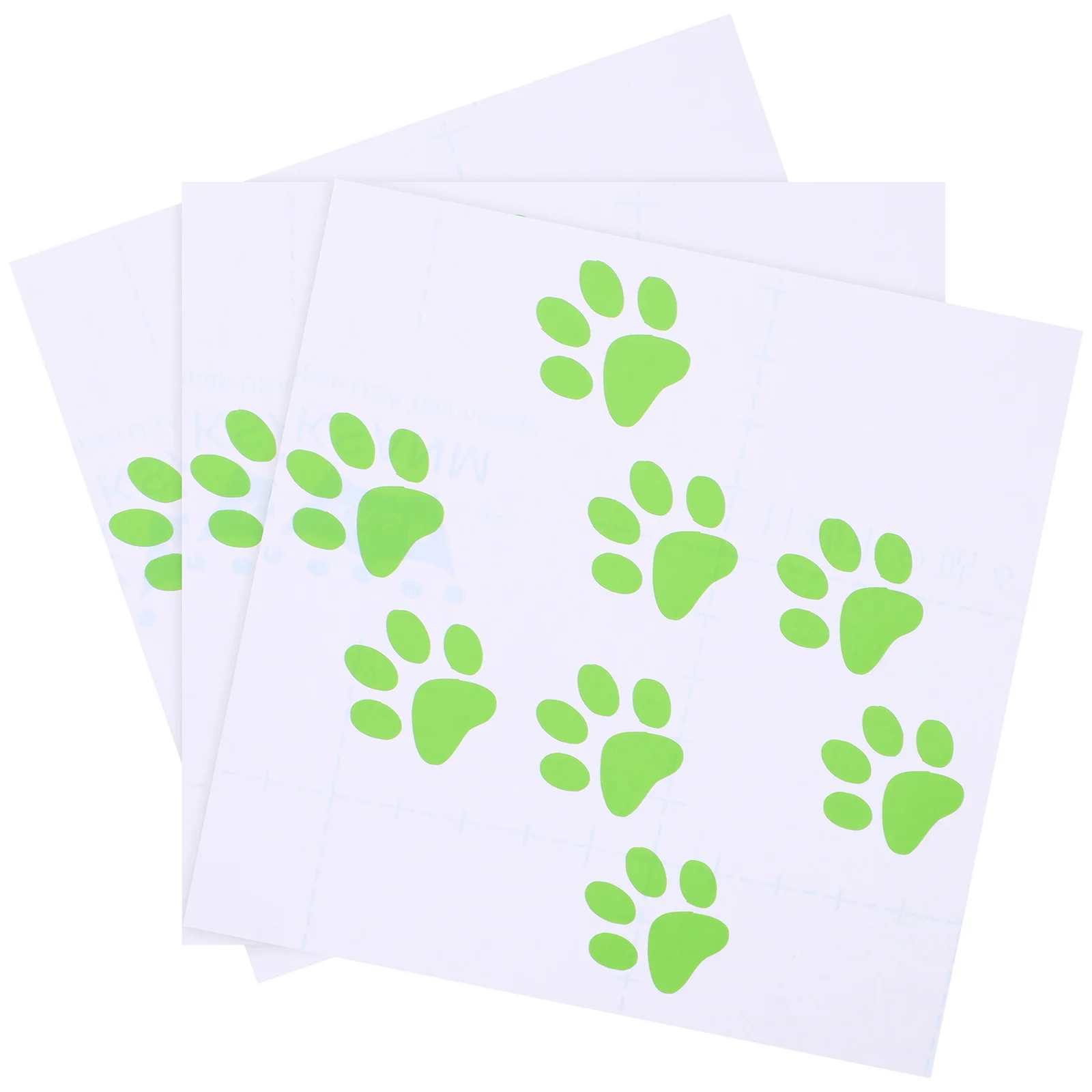 

24pcs Cat Footprint Car Sticker Waterproof Pvc Decal For Auto Body Window Decoration Cat Paw Print Sticker Car Decorative Decal