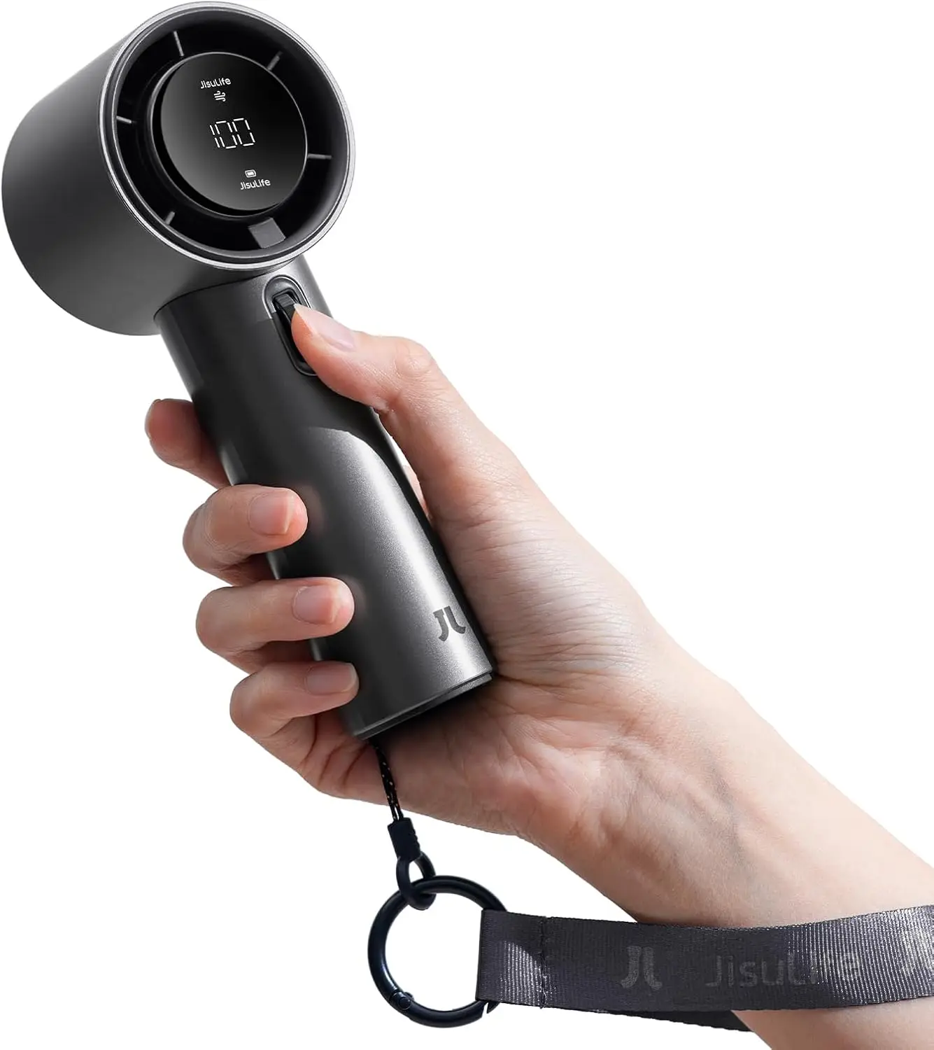 

Портативный вентилятор Pro: металлический корпус, цифровой дисплей, быстрая зарядка за 1,5 часа, аккумулятор 5000 мАч, идеально подходит для путешествий и в качестве подарка.