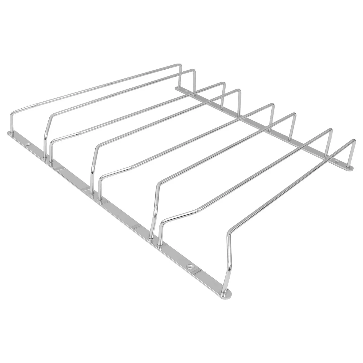 

1Pcs Stainless Steel Wine Cups Holder with Drain Tray Kitchen Cup Storage Rack Efficient Space Saver Drying Holder Rack