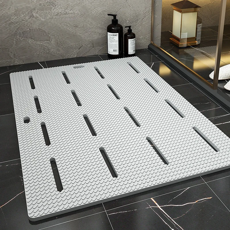 Bathroom non-slip mats shower room home bath bathroom floor mats waterproof children\'s toilet washroom anti-fall foot mats