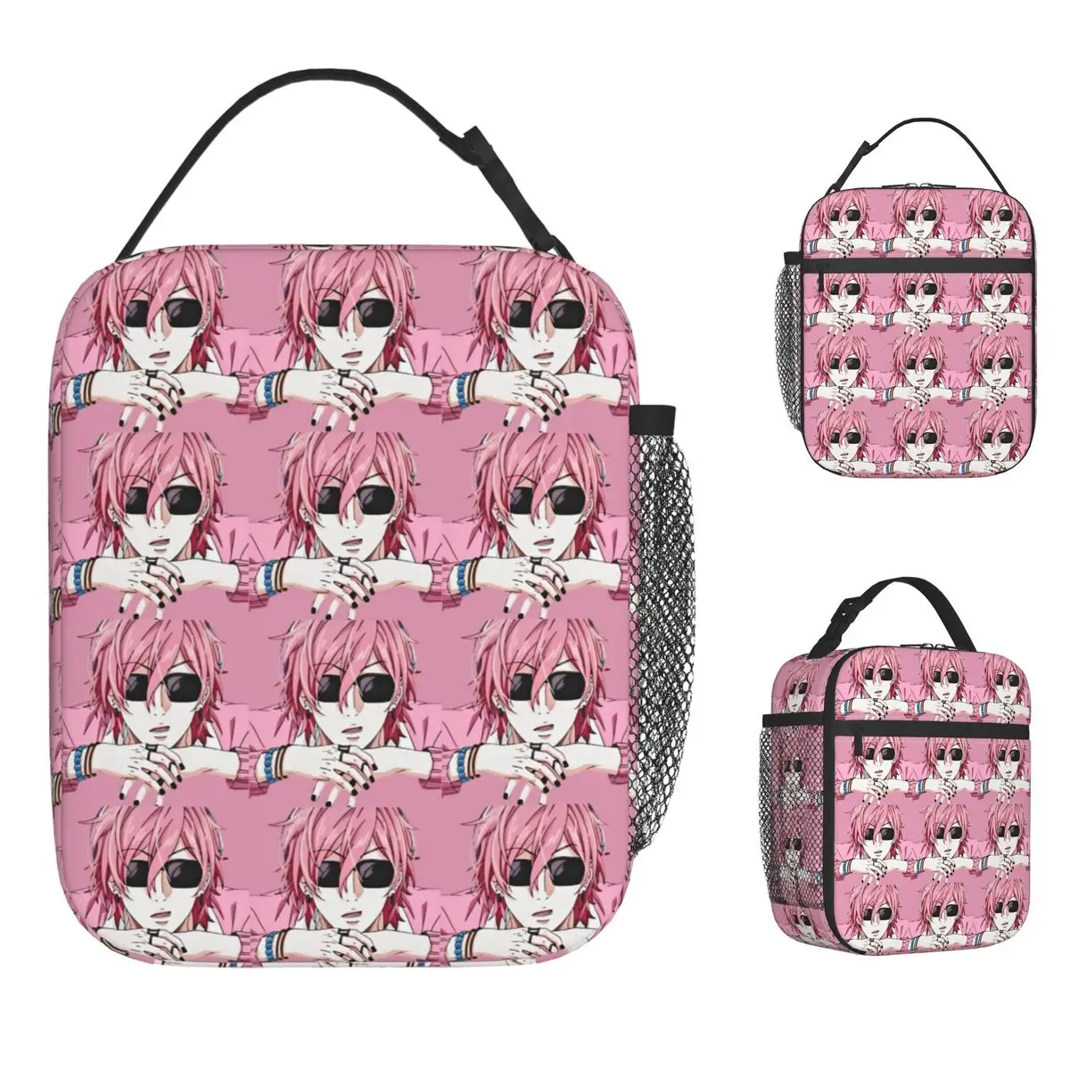 Bolsa de almuerzo Yarichin B Club para niñas, fiambrera personalizada de manga para niños, bolsa refrigeradora informal para oficina, bolsos de mano térmicos Oxford portátiles