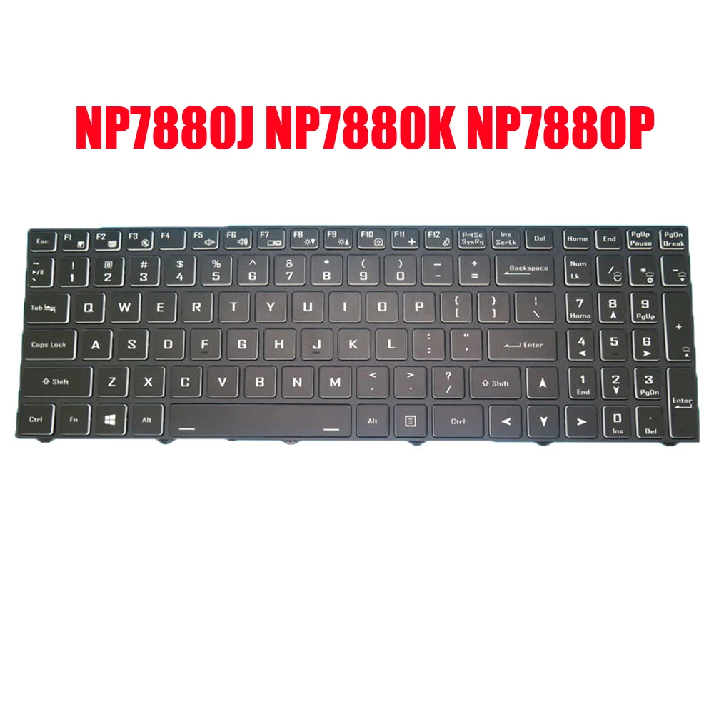 ingles e us laptop keyboard para sager preto sem retroiluminacao np7880j np7880k np7880p np70pnj np70pnk np70pnp novo 01