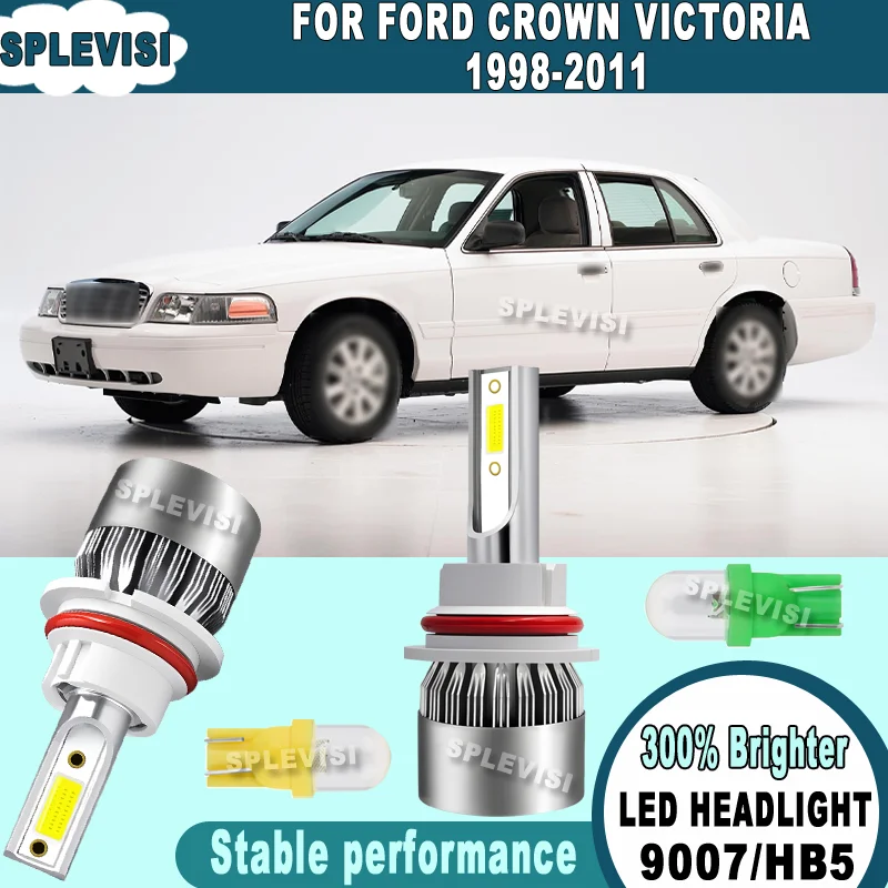 

Plug and Play Night Safety 4500LM/Bulb 9007 LED HEADLIGHT For Ford CROWN VICTORIA 1998 1999 2000 2001 2002 2003 2004 2005-2011