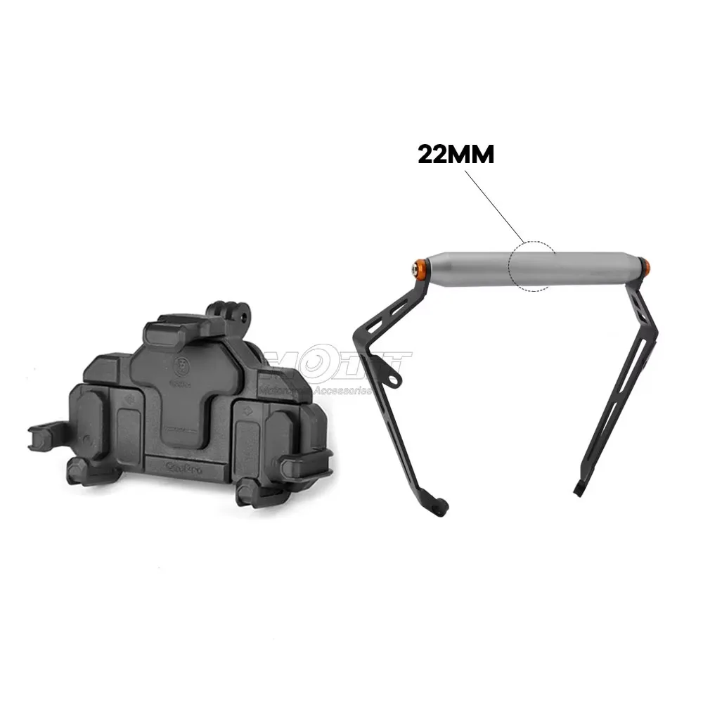 For Benelli TRK 702 702X 2022 2023 2024 Motorcycle GPS Navigation Holder Phone Bracket Shock Absorber Support TRK702 TRK702X