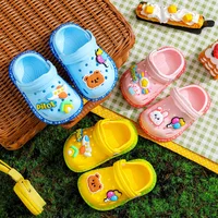 Summer Baby Shoes Sandals Cartoon Design Mules for Girls And Boys Infant Garden Shoes New Products for Children 6