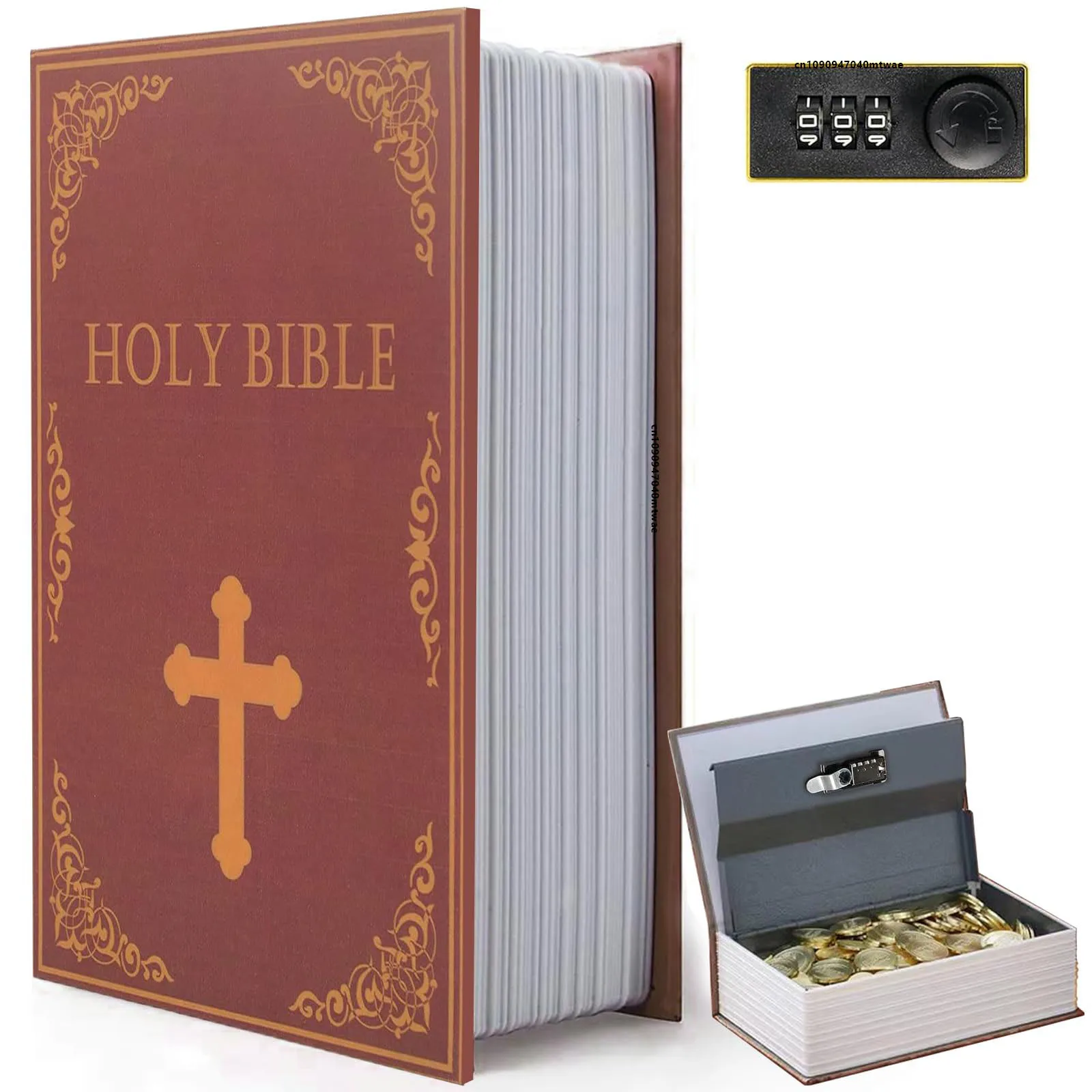 

Книжный сейф с кодовым замком для ключей, сейф для Diversion, винтажный искусственный книжный скрытый сейф для декора, секретный ящик для хранения для офиса