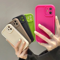 Candy Matte Phone Case for Xiaomi Redmi Note 13 12 11 Pro Plus 4G 5G 12S 11S 10S 10 9 9S 8 12C 13C Liquid Silicone Back Cover