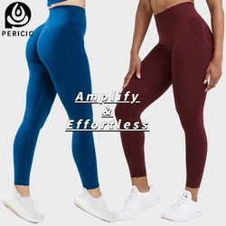 Wzmocnienie bez wysiłku bezszwowe legginsy dla kobiet Push Up Booty Legging Scrunch Butt elastyczna na trening rajstopy na siłownię spodnie sportowe do jogi