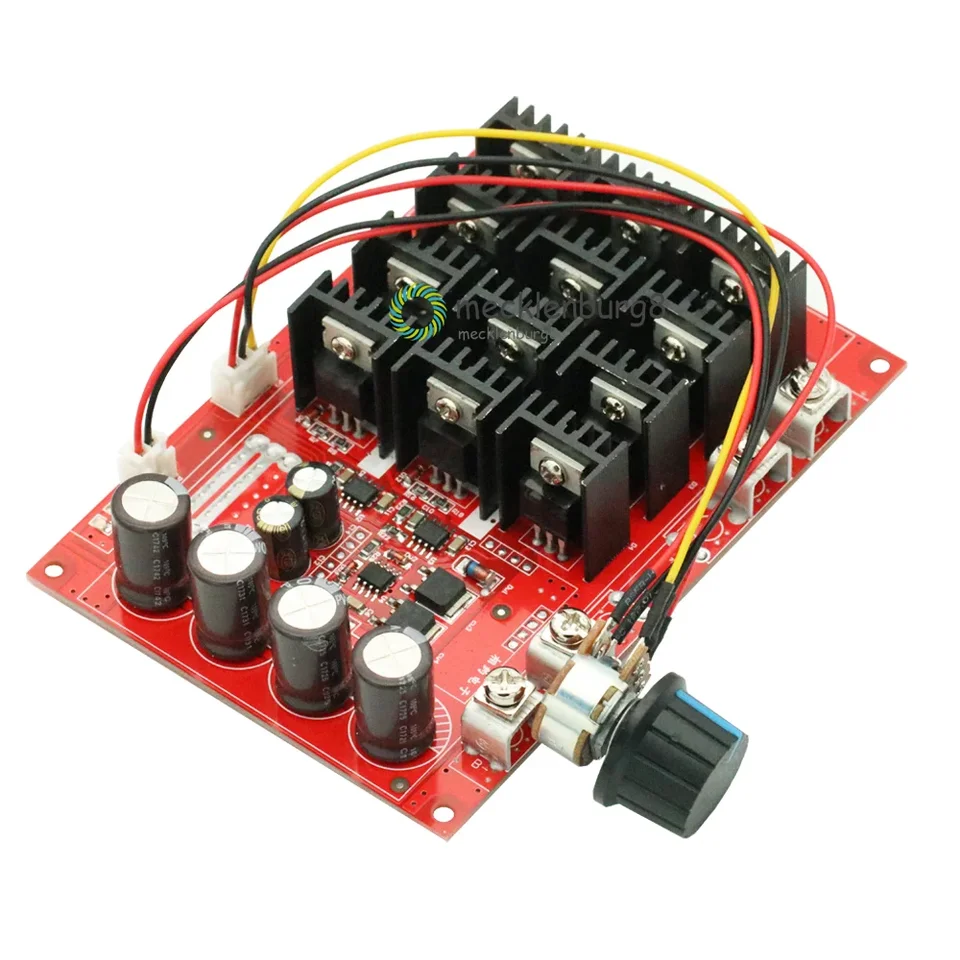 POFET Gleichstrom-Motorregler DC 10-50V 40A – PWM Produktbild-Vorschau 3