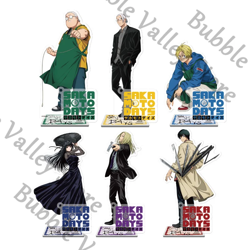 

Подлинная аниме SAKAMOTO DAYS Sakamoto Taro Asakura Shin Da Fo косплей акриловая фигурка-подставка мультяшная стоячая вывеска украшает рождественский подарок