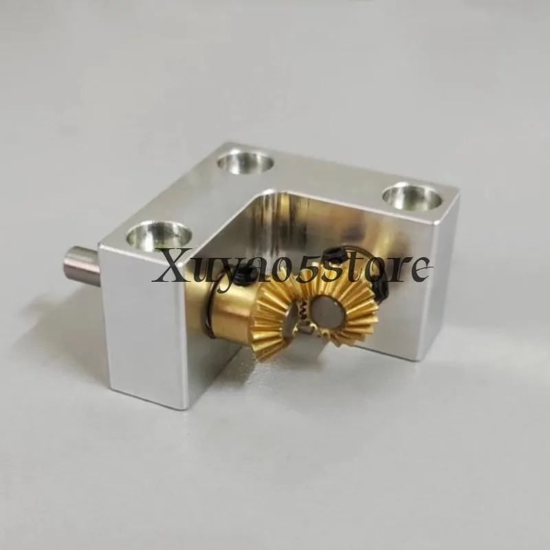 Right Angle Commutator Small Bevel Gearbox 90 Degree Drive Angle Converter, Output Shaft Diameter 4 Mm