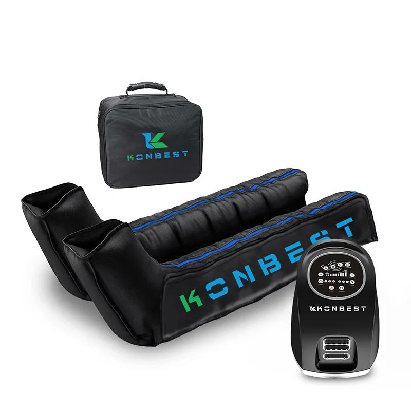 4 Chambers Muscle Relaxer Air Pressure Compression Therapy System Leg Massager Recovery Boots Machine