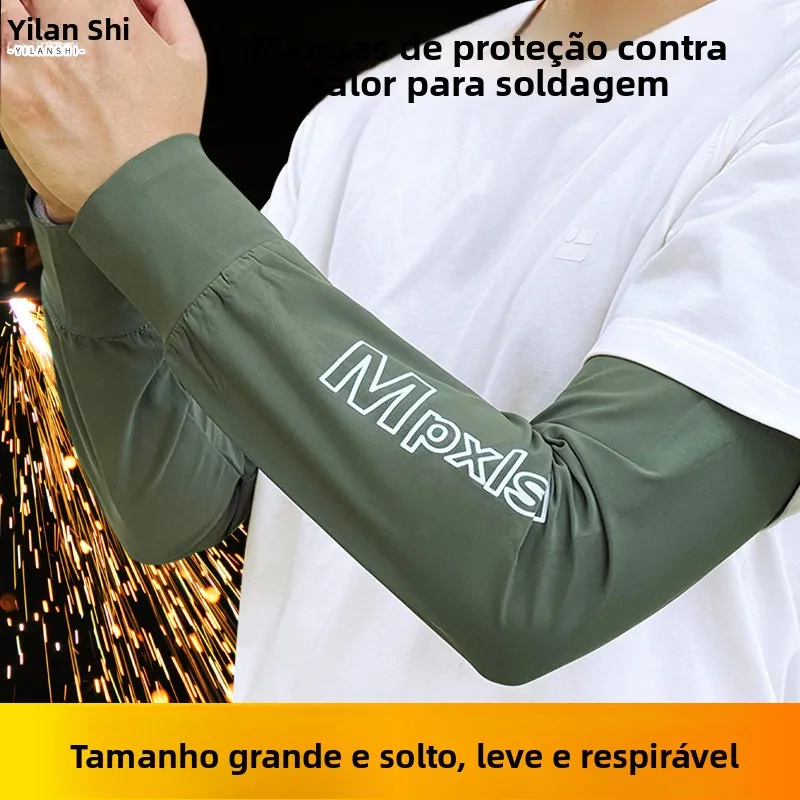 luvas-de-trabalho-especiais-para-homens-resistentes-a-solda-protecao-solar-mangas-protetoras-para-o-verao-uso-em-canteiro