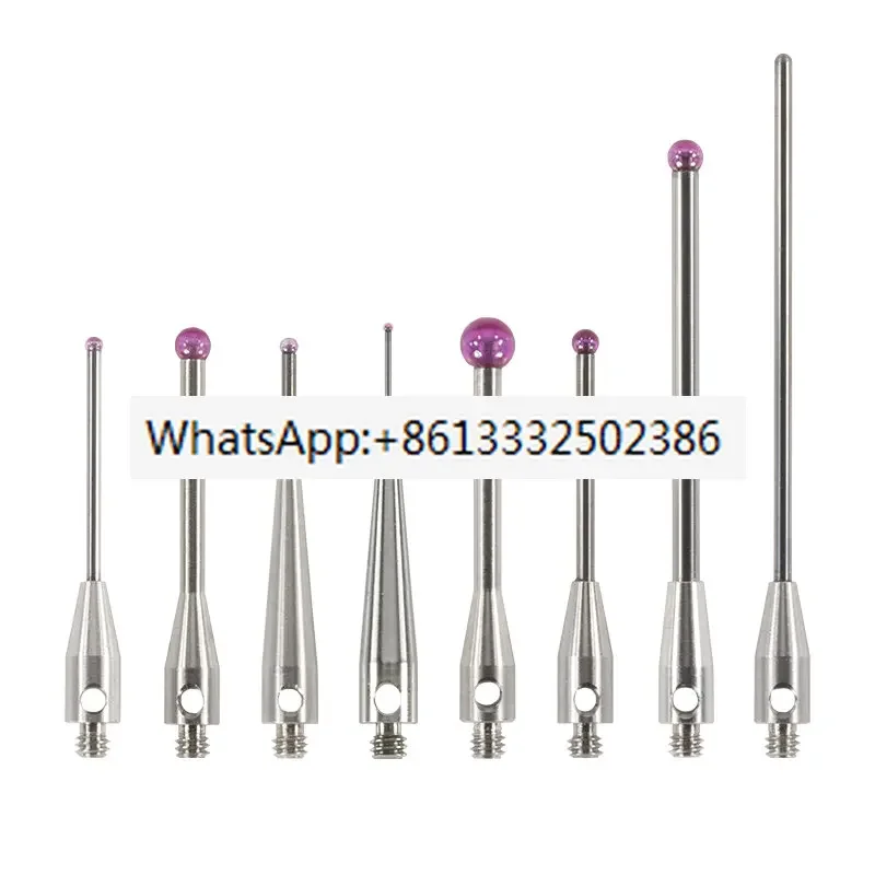 

2PCS M2M3 Renishaw Three Coordinate Stylus Three-dimensional Stylus Ruby Stylus 0.5/1.0/1.5/2.0/3.0