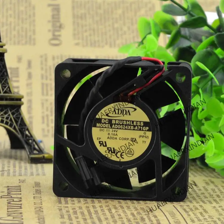 

Новый комплект охлаждающего вентилятора AD0624XB-A71GP DC24V 0,18A 60*25 в сборе
