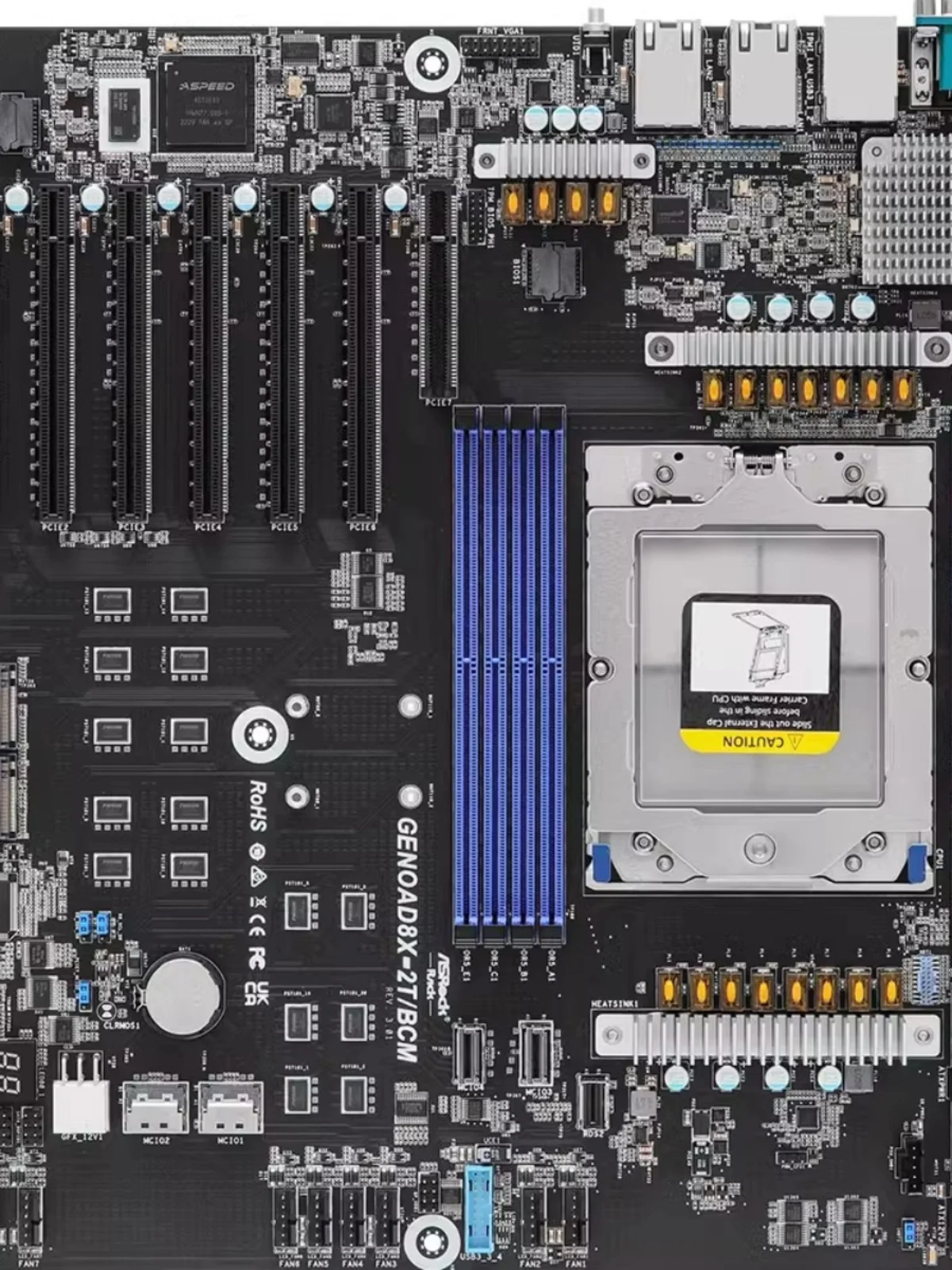 

Материнская плата GENOAD8X-2T Pin MZ72-HB0 MZ71-CE0 H12DSI-N6 280 Вт