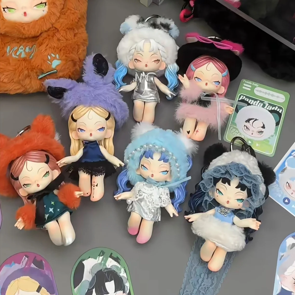 

Новая оригинальная сумка Dododonami Disco, подвеска, модная игра, слепая коробка, настольное украшение, игрушка, кукла-сюрприз, подарок, модель движения суставов