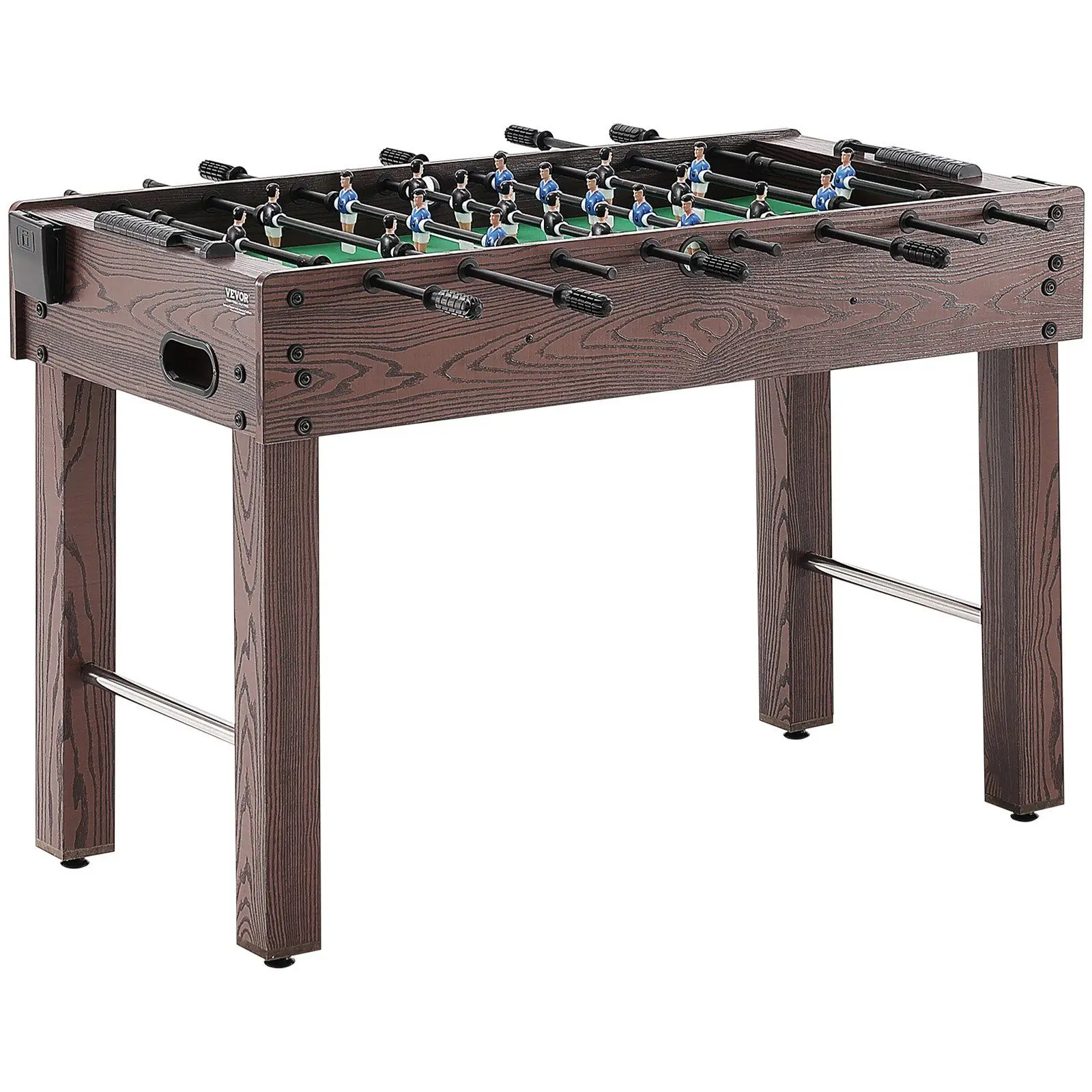 Foosball Table, 48 inch Standard Size Foosball Table, Indoor Full Size Foosball Table for Home, Family, and Game Room