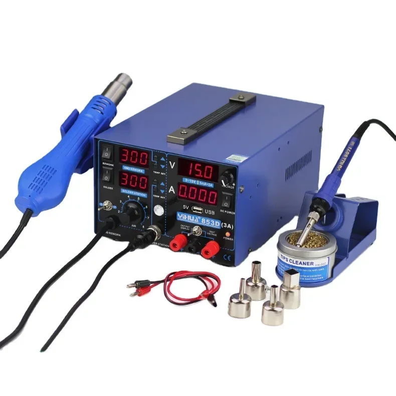 YIHUA 853D 3A USB bga professional soldering station