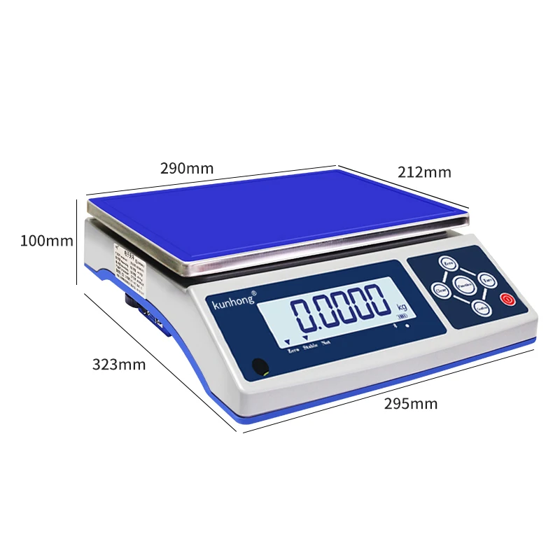 3kg/7kg/15kg/35kg Digital Weighing Scale KHW-(C2) High Precision Electronic Balance