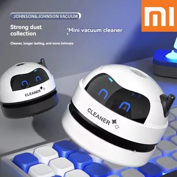 Xiaomi mijia desktop aspirador de pó mini sem fio estudante papelaria presente casa portátil recarregável desktop mais limpo