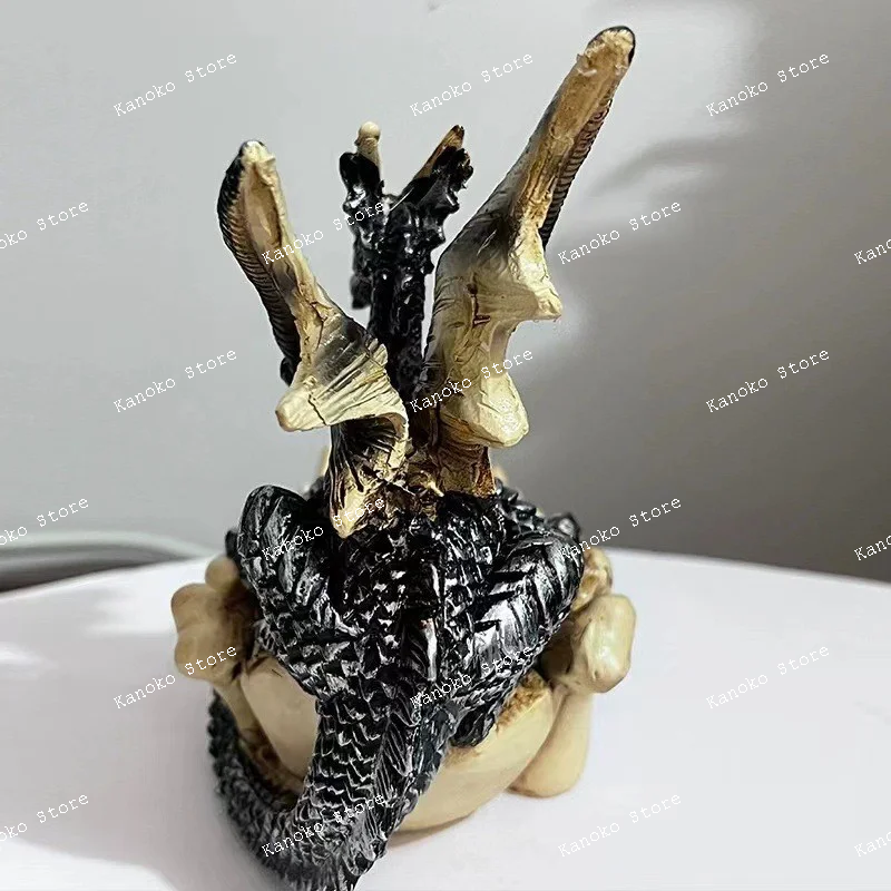 New Modern Minimalist Dragon Tooth Boat Ornaments for Home, Office, Storage, Handicrafts, Resin Sculptures, Dragon Boats