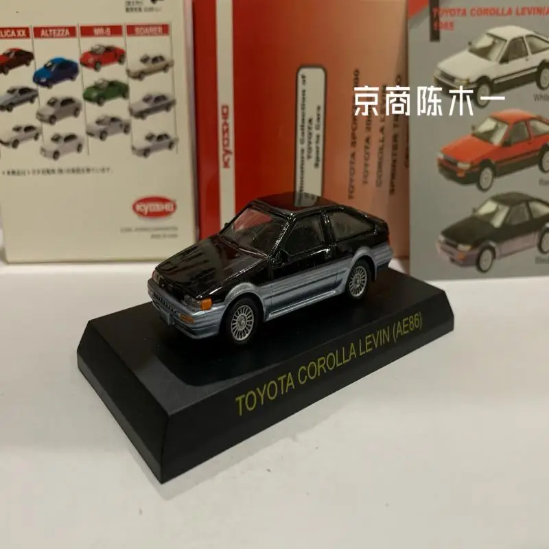 

1/64 KYOSHO Coralla LEVIN AE86 редкая из печати Коллекция литых под давлением сплавов для украшения автомобиля, модель игрушки