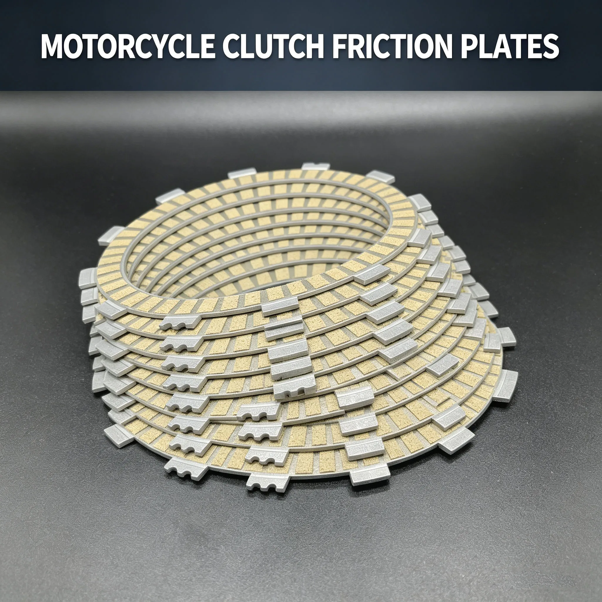 Clutch Friction Disc Plates Kit Fits Yamaha XV1600 Road Star Silverado 1999/2000/2001/2002-2003