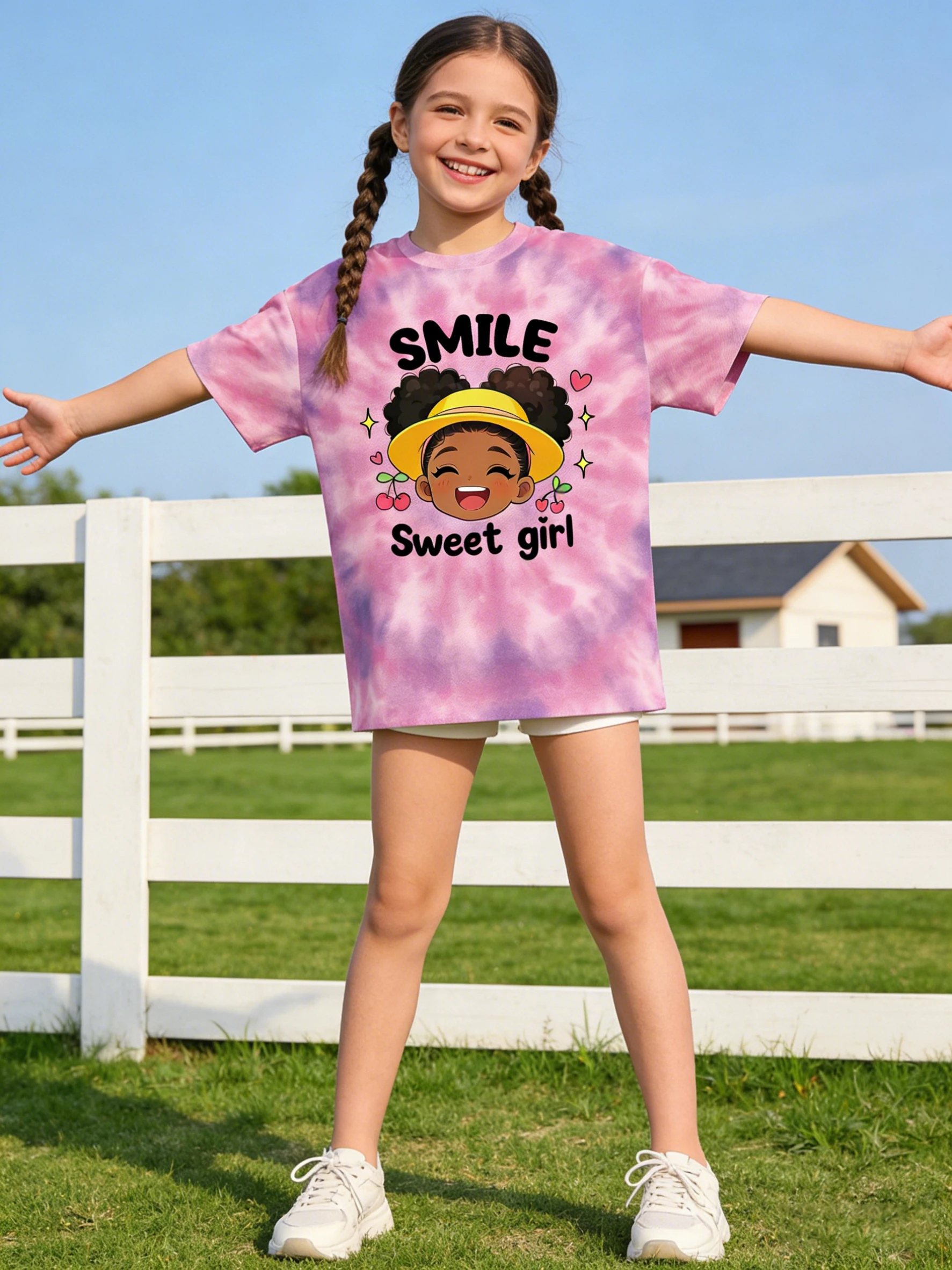 تي شيرت أطفال مطبوع عليه ربطة عنق ناعمة، نمط لطيف، قماش ناعم #5