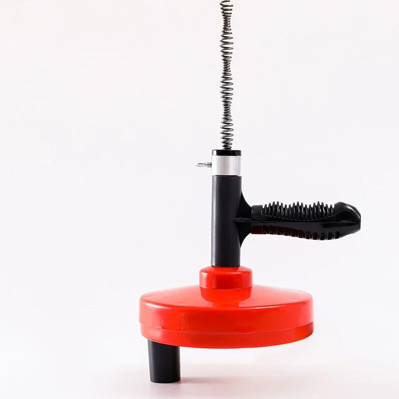 Pipe Cleaner Heavy-Duty Spring Hand-Crank Toilet Auger Hot Sale