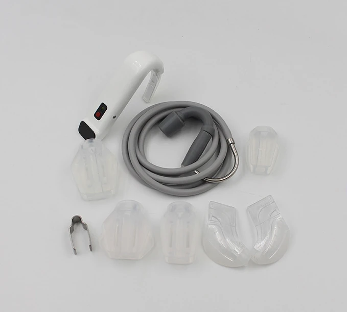 Dental Intraoral Lighting Led Oral Lamp Supporter with Weak Suction Enlarging Light Stomatoscope Saliva Sucker Mirror Lamp