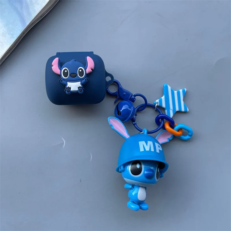 Чехол для наушников Disney Monster Stitch, мягкий силиконовый чехол для беспроводного зарядного устройства Bluetooth Eadbuds