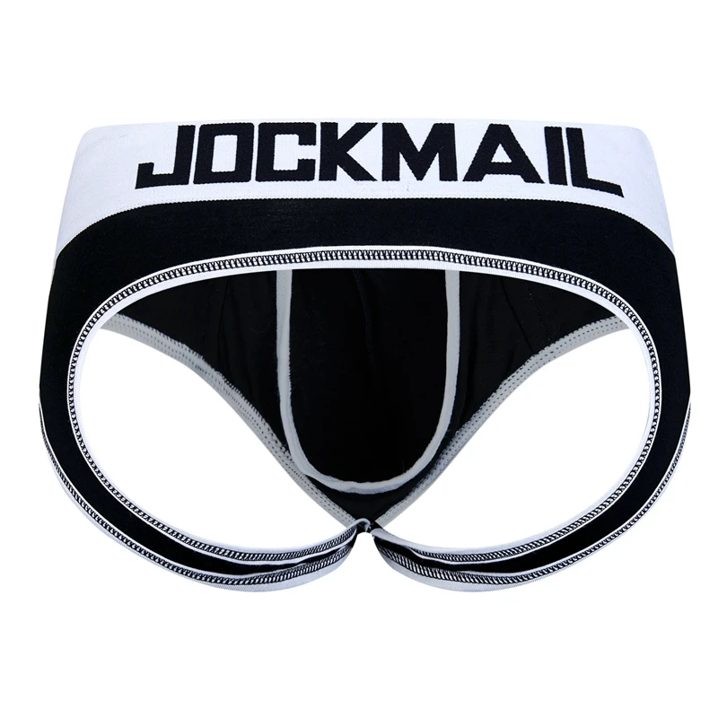 JOCKMAIL Sexy Men\'s Underwear Jock Straps Briefs Bikini Men Jockstraps Cueca Gay Penis Pouch Thong G Strings Modal Breathable