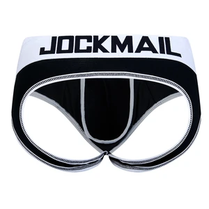 Jockmail-Track Sexy Herren-Interieur, Unterwäsche Jock-Träger, Bikini, Jockstraps, Tanga Gay Penis-Tasche, modale Saiten, atmungsaktiv 10 Hauptverkäufe Cueca mit Bojo Penis - №10
