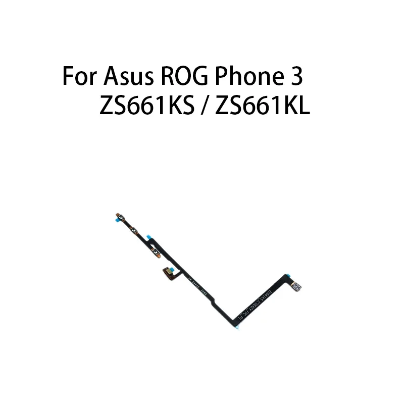 Gefensi Power Button & Volume Button Flex Cable For Asus ROG Phone 3 ZS661KS ZS661KL I003DD