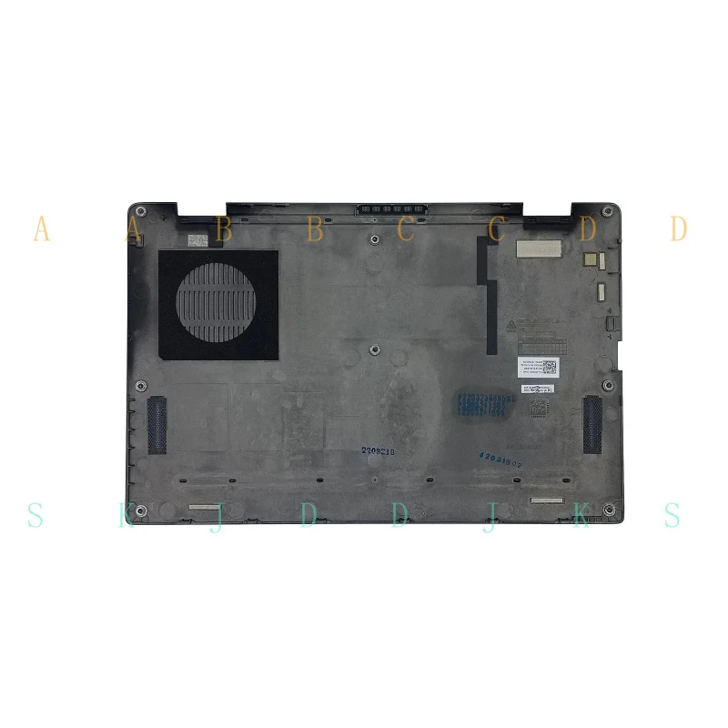 M  For Dell Latitude 7320 E7320 Lower Bottom Base Case Cover Black 0F5D0R