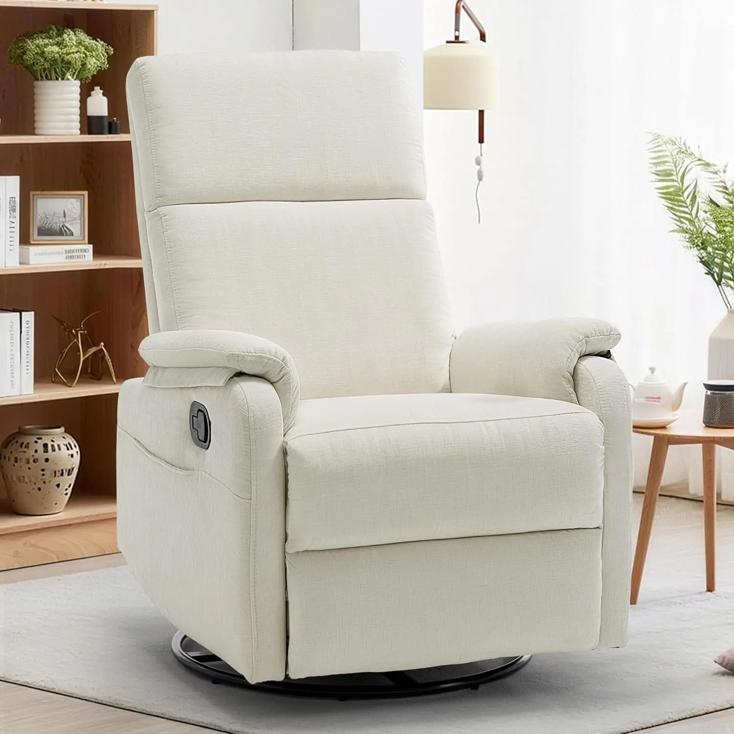 Recliner Chair, Swivel Rocking Recliner Chair for Adults, Glider Rocking Chair, Small Nursery Chair Recliner for, Customized
