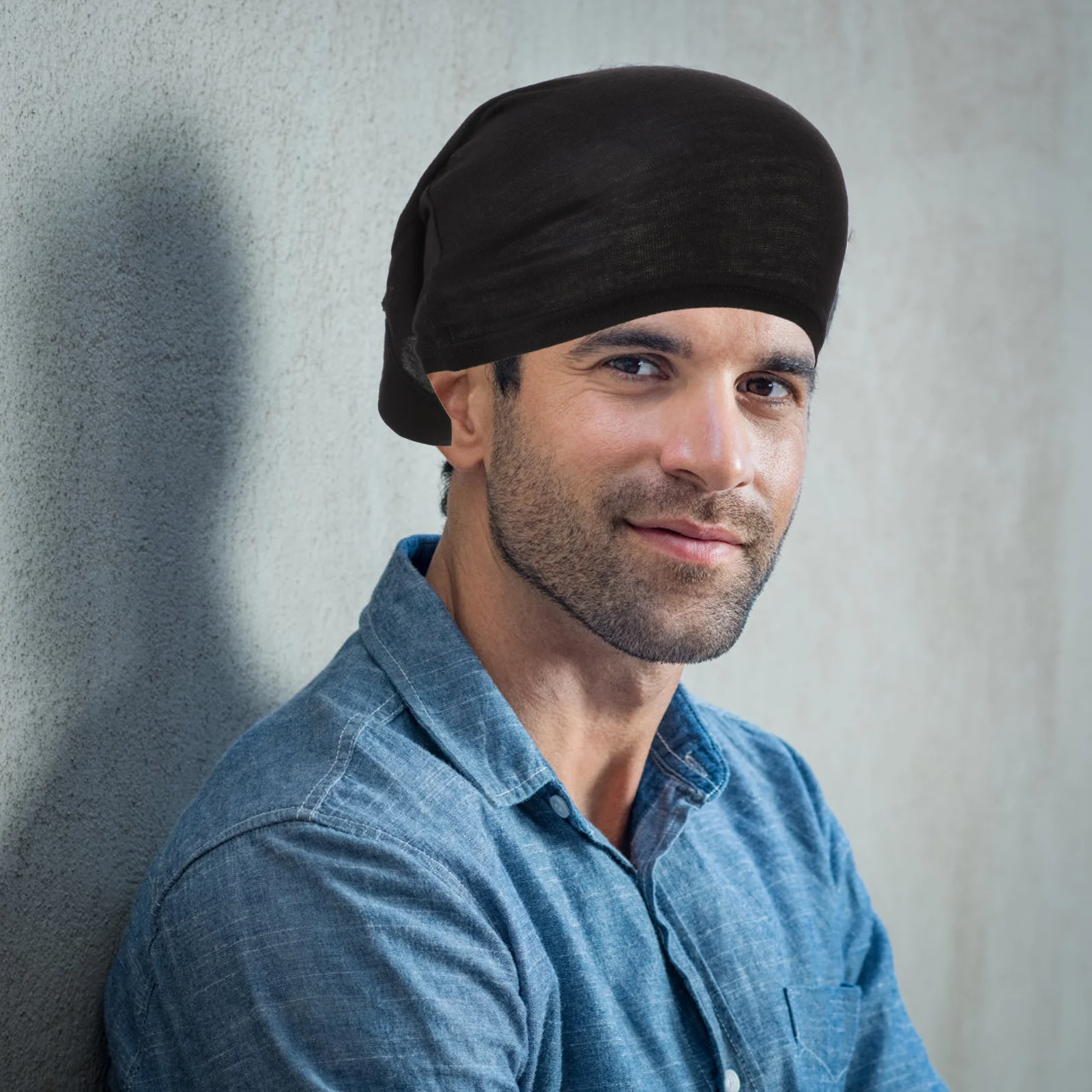 

4Pcs Dreadlock Caps Elastic Headwrap Unisex Multifunctional Hair Band Scarf Tube Hat Cotton Comfortable Breathable Hair