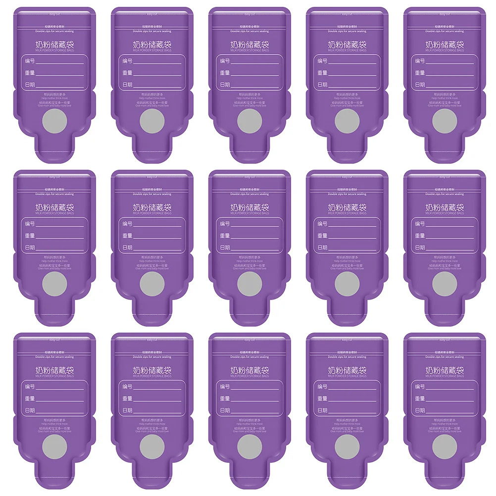 30 قطعة أكياس مسحوق Bpa خالية المتاح أكياس حليب الثدي للسفر في الهواء الطلق تغذية تخزين الحليب الحل مستلزمات الطفل #6