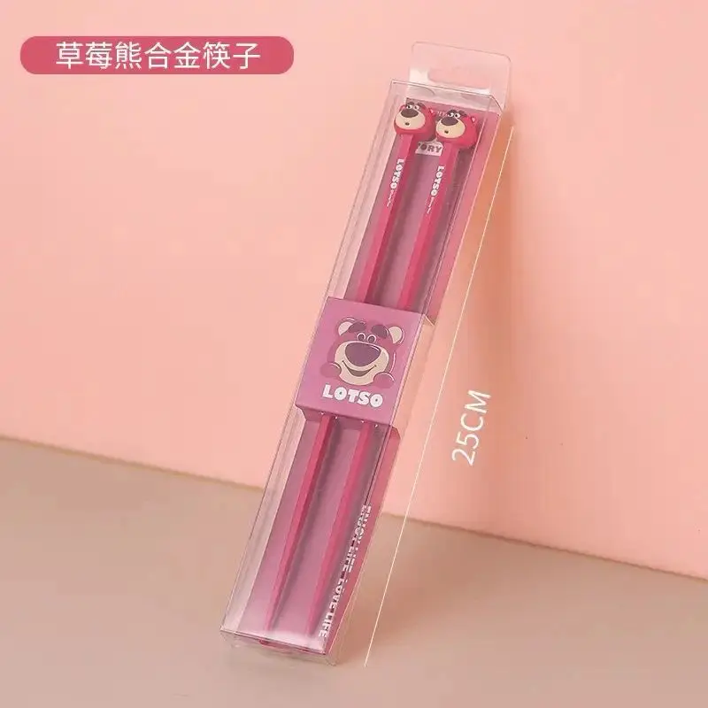 Baguettes mignonnes de dessin animé Donald Duck Disney, vaisselle créative Kawaii pour hommes et femmes, vaisselle de cuisine de Restaurant, cadeaux périphériques d'anime