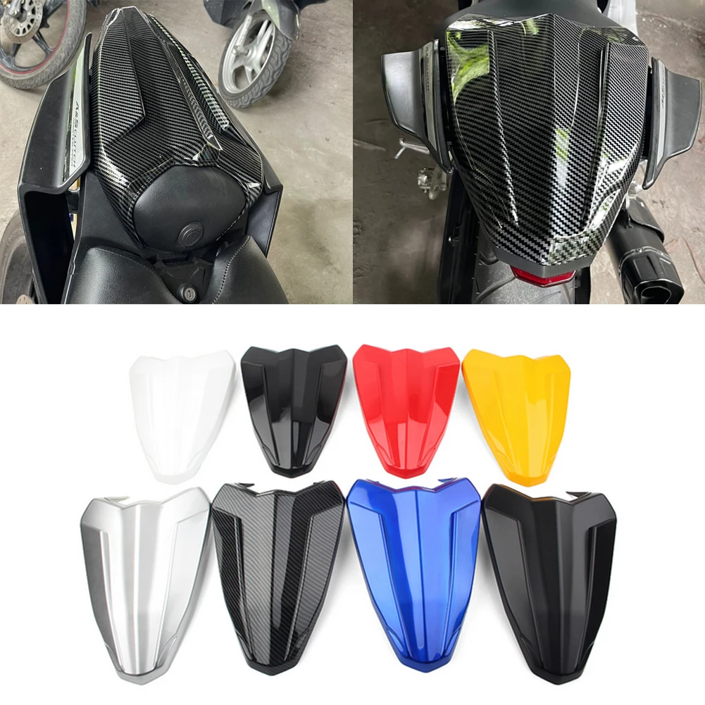 Motorcycle Rear Passenger Cowl Seat Back Cover Fairing Part For Yamaha YZF R15 V3 YZFR15 2017 2018 2019 2020 2021