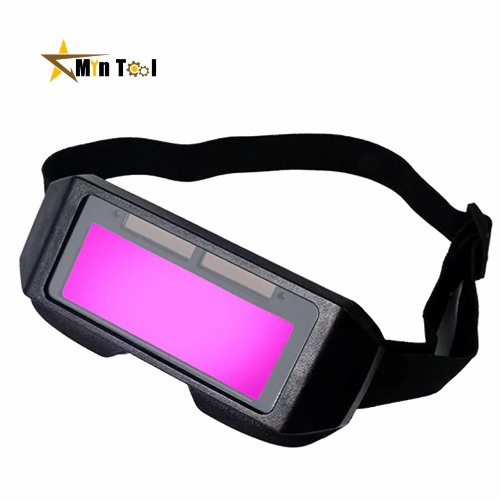 Automatic Dimming Welding Glasses Light Change Auto Darkening Anti-Eyes Shield Goggle for Welding Mask Equipment Accessories