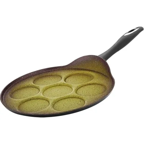 Hascevher Olive Line 26 cm 3mm Pancakes Pan Green