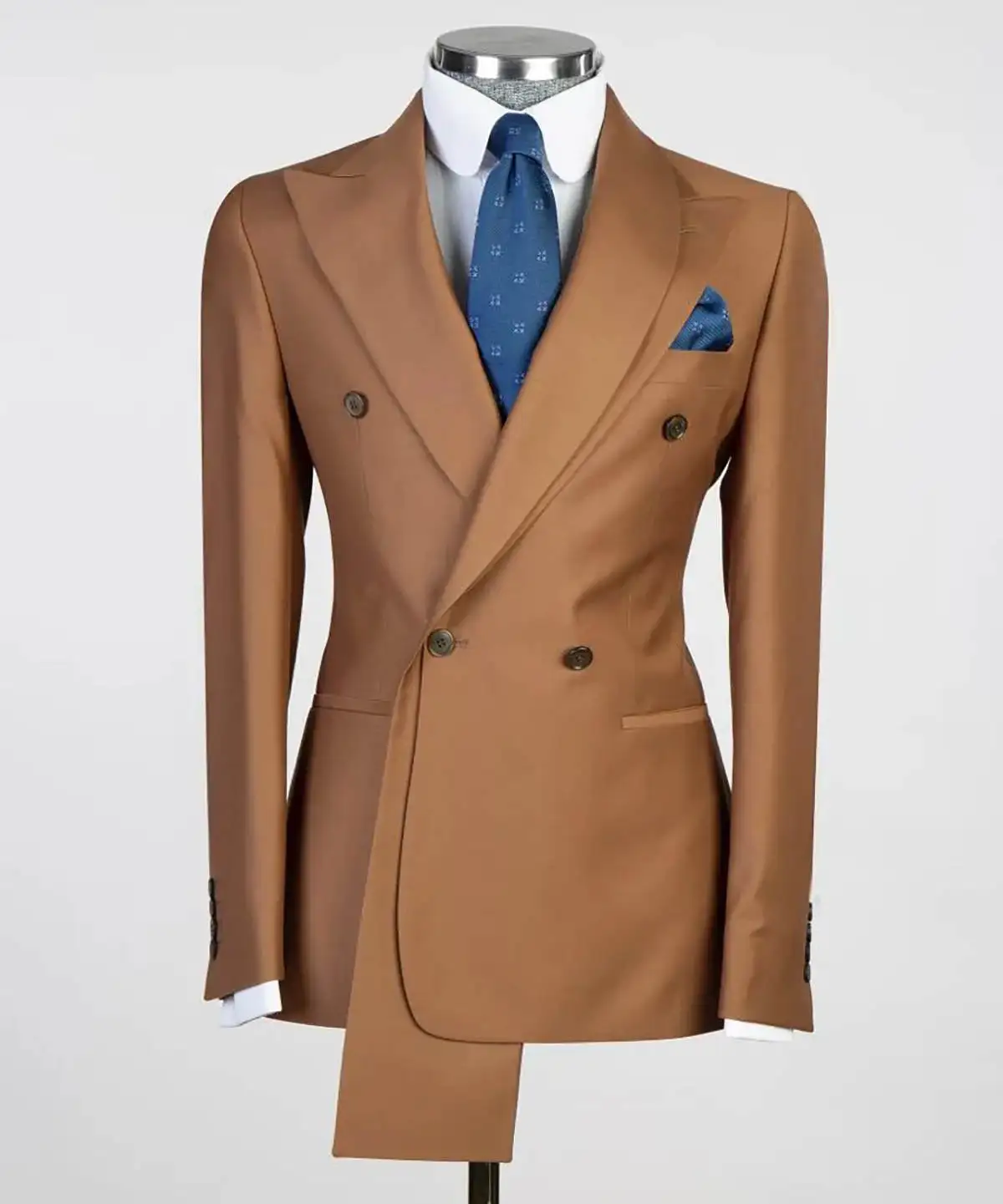 شهم الزفاف الرجال البدلة الدعاوى الحفلات سليم صالح 2-قطعة معطف السراويل مصممة خصيصا العريس سهرة المناسبات الرسمية ارتداء حجم مخصص #4