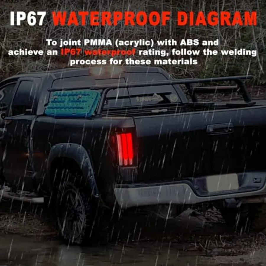 أضواء خلفية Led متتابعة لسيارة Toyota Tundra 2007 2008 2009 2010 2011 2012 2013 بدء تشغيل مجموعة المصابيح الخلفية المتحركة 1 زوج Sm #6