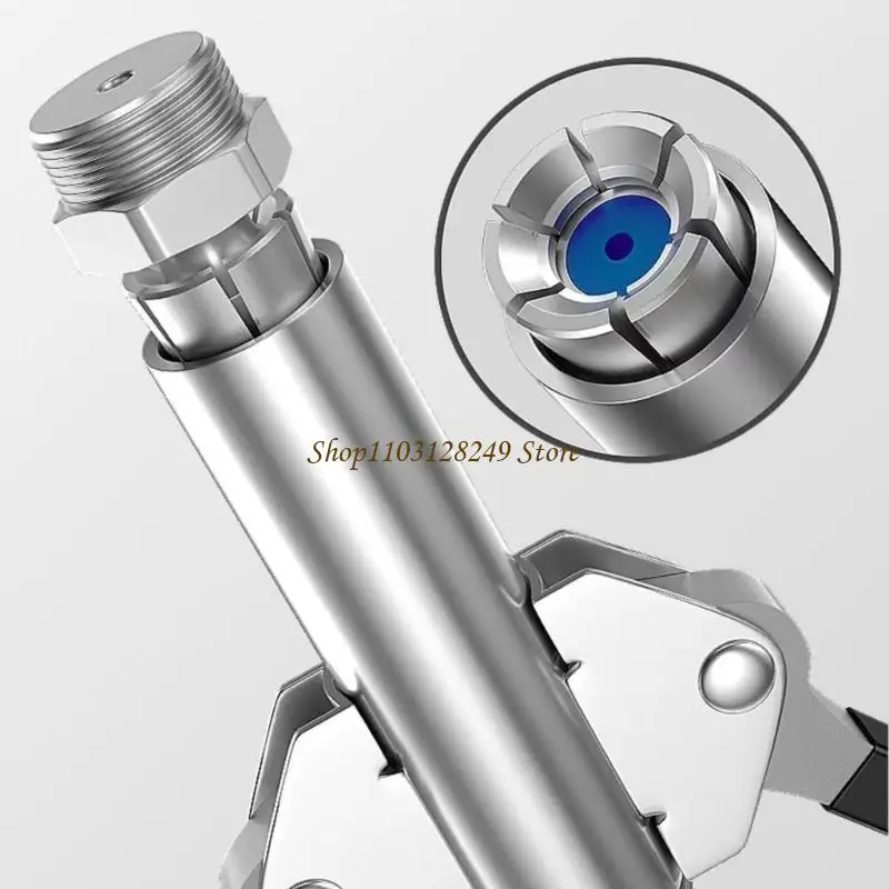 N5KD Upgraded Grease Coupler Grease Tips- Heavy Duty 10,000PSI Quick Lock-on- & Release for All Grease Guns 1/8
