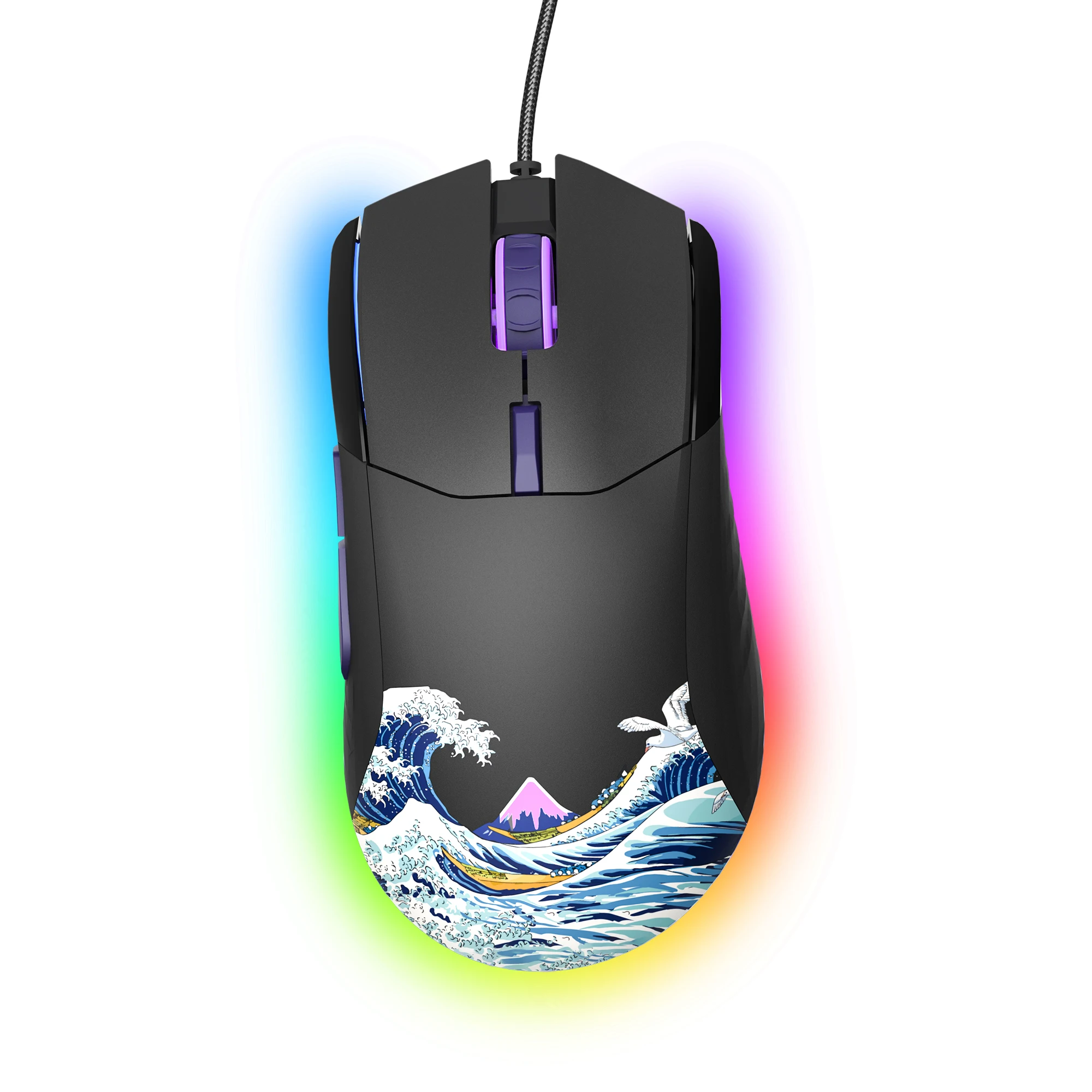 有線機械式キーボード,OLEDディスプレイ,波状,ホットスワップ可能,RGB